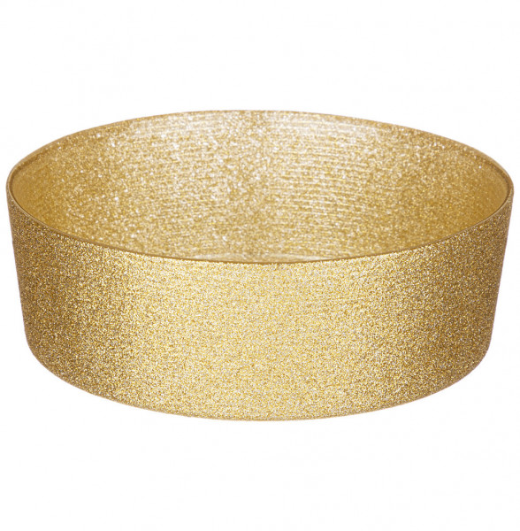 Салатник 16 х 5 см  АКСАМ &quot;Miracle gold shiny&quot; / 290622