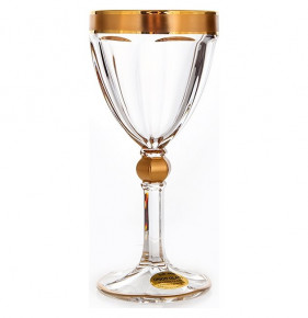 Бокалы для белого вина 200 мл 6 шт  UNION GLASS "Робин /С золотом 1" / 105807