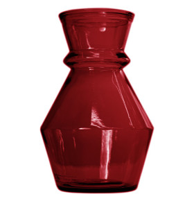 Ваза для цветов 25 см рубиновый  SAN MIGUEL "Merida" / 323151