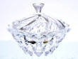 Конфетница 21 см с крышкой  Aurum Crystal &quot;Самба /Без декора&quot; / 137067