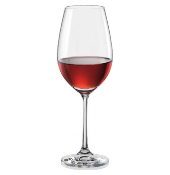 Бокалы для красного вина 350 мл 4 шт  Crystalex CZ s.r.o. &quot;Виола-Бар /Без декора&quot;  / 005414