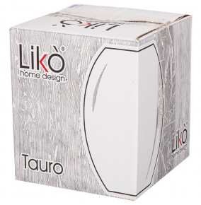 Ваза для цветов 25 см  LIKO' "Tauro /Grey" / 245068