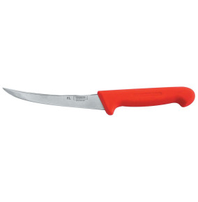 Нож обвалочный 15 см  P.L. Proff Cuisine "PRO-Line" красный  / 316434