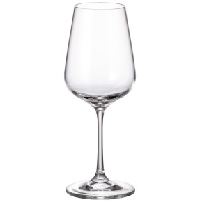 Бокалы для белого вина 360 мл 6 шт  Crystalite Bohemia "Дора /Без декора" / 117101