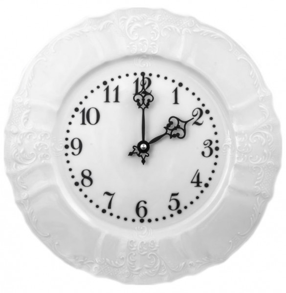 Часы настенные 27 см круглые  Thun &quot;Бернадотт /Без декора&quot;  / 033997