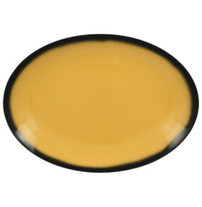 Блюдо 32 см овальное  RAK Porcelain "LEA Yellow" / 318020