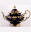 Заварочный чайник 1,2 л  Weimar Porzellan &quot;Ювел /Синий с золотым узором&quot; / 047099
