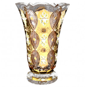 Ваза для цветов 30,5 см н/н  Sonne Crystal "Хрусталь с золотом" / 059906