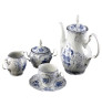 Изображение товара Кофейный сервиз на 6 персон 15 предметов  Thun "Бернадотт /Синие розы" / 030451