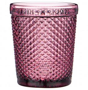 Стакан для воды 240 мл 1 шт розовый  LEFARD "Гранат /Muza color" / 233207
