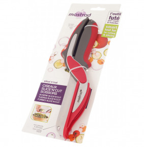Ножницы кухонные 28,5 см красные  Mastrad "Slice N Cut" / 223142