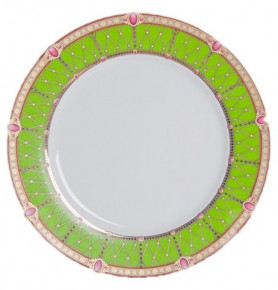 Набор тарелок 25 см 6 шт  Thun "Кайро /Зелёный" / 039286