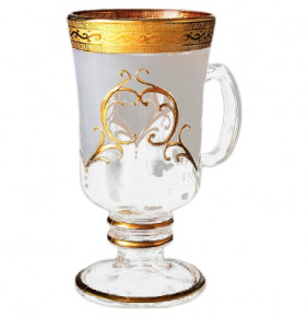 Кружки для горячих напитков 6 шт н/н  Bohemia "Антик золото " B-G / 036025