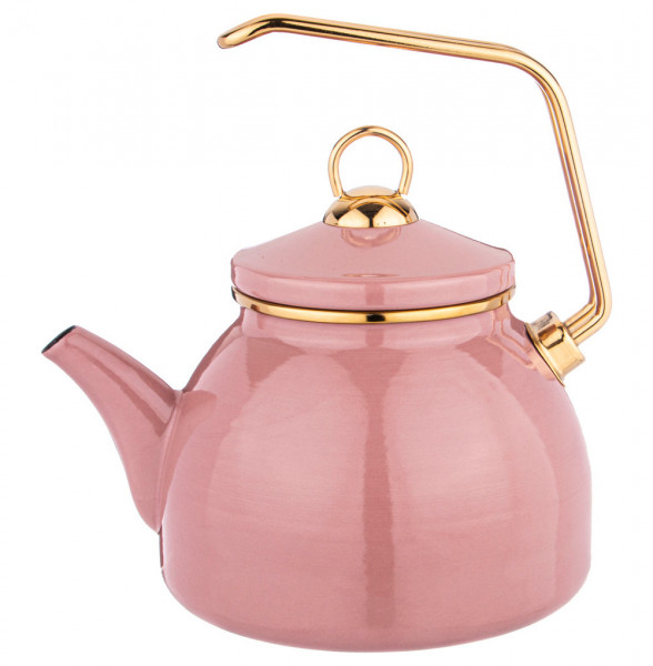 Чайник 2,3 л эмалированный розовый &quot;Agness /Deluxe&quot; / 220894