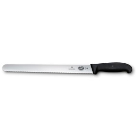 Нож для нарезки 30 см с волнистым лезвием  Victorinox "Fibrox"  / 316306
