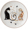 Набор тарелок 20,5 см 2 шт  LEFARD &quot;Парижские коты&quot; / 254675