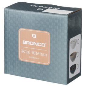 Салатник 10 х 5 см 200 мл белый  Bronco "Soul kitchen" / 301531